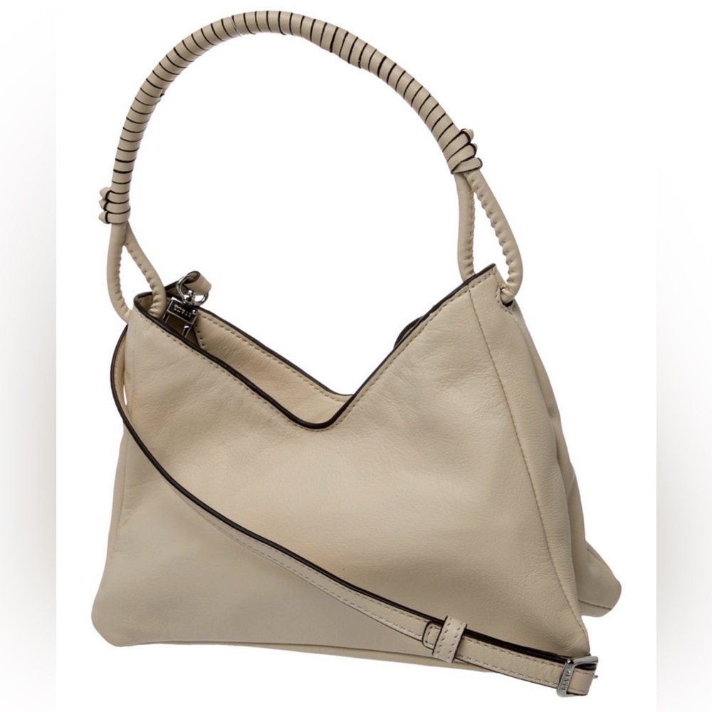 STAUD Taupe Crossbody Bag